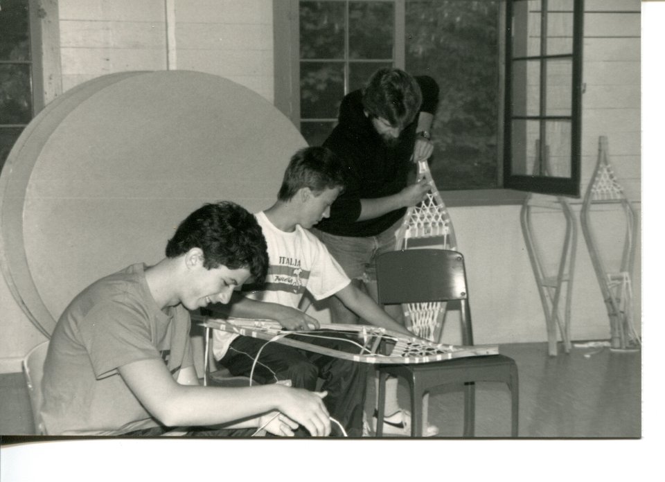 Snowshoe Making 1985 -5